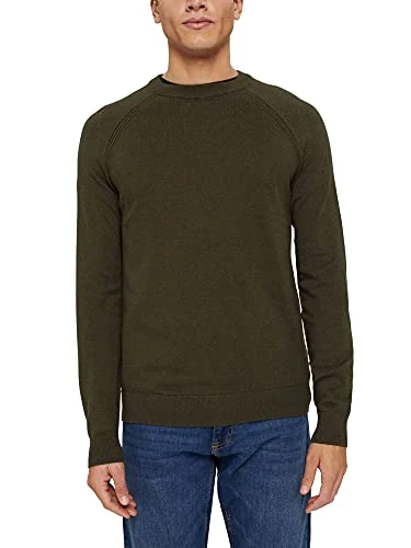 Men's 091cc2i309 Sweater, 359/Dark Khaki 5, S