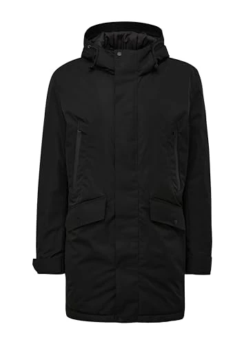 Men's 10.3.11.16.160.2132489 Parka, Black, L