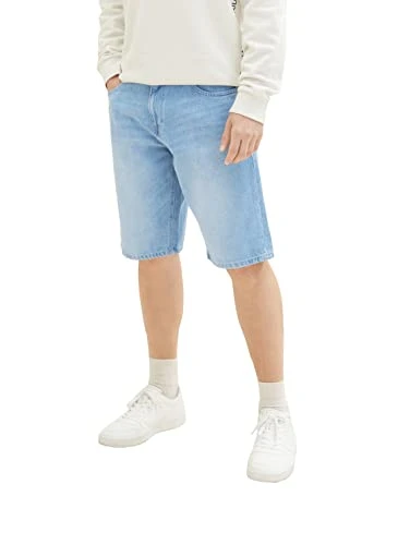 Men's 1036290 Bermuda Denim Shorts, 10118-Used Light Stone Blue, 31