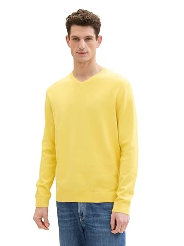 Men's 1039811 Sweater, 34663-Sunny Yellow, XL