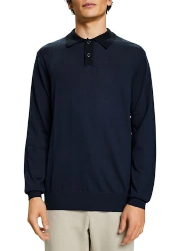 Men's 103EO2I302 Pullover Sweater, 400/NAVY, XL