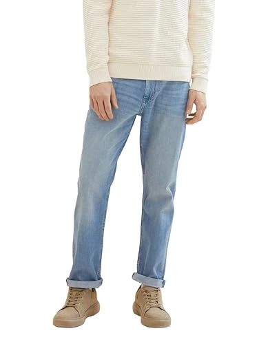 Men's 1042343 Comfort Straight Jeans, 10280-Light Stone Wash Denim, 36 W/32 L