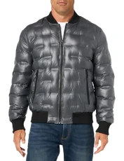 Men's 111ap219 Bomber Jacket, Blue, XXL Men's 111ap219 Bomber Jacket, Blue, XXL