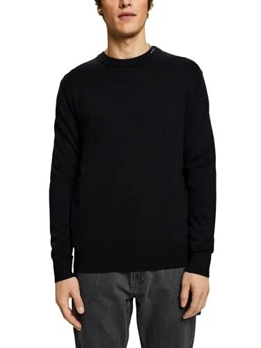 Men's 123EO2I301 Pullover Sweater, 010/ANTHRACITE, M