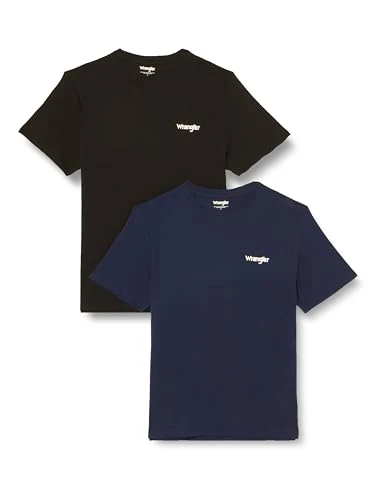 Men's 2 Pack Sign Off tee T-Shirt, True Navy, L