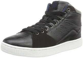 Mens 20701573 Hi-Top Trainers Black Size: 40 Mens 20701573 Hi-Top Trainers Black Size: 40