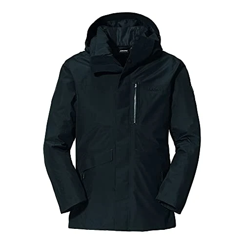 Men's 3-in-1 Warsaw M Wind and Waterproof Winter, Parka Made of Gore-Tex with Padded, Removable Inne