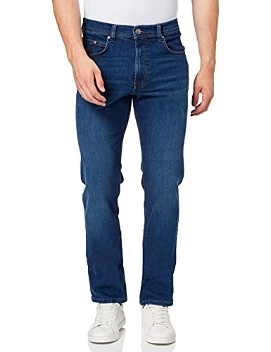 Men's 3280D-16641 Straight Jeans, Blue (Dunkel Blau 373), 44W x 32L