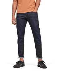 Men's 3301 Regular Tapered Jeans, Blue (dk aged 51003-7209-89), 34W / 34L