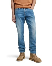 Men's 3301 Regular Tapered Jeans, Blue (worn in azure 51003-B631-A795), 36W / 34L