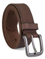 Men's 35 Mm Classic Jean Belt, Dark Brown, 40