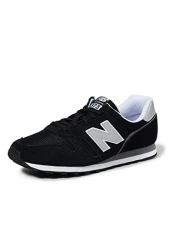 Men's 373 Core Sneakers, Black Black White Ca2, 8 UK Men's 373 Core Sneakers, Black Black White Ca2, 8 UK