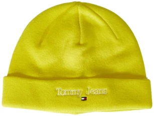 Men's 3p Woven Boxer Knitted Hat, Solar Yellow, One Size