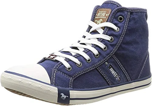 Men's 4058-505-841 Hi-Top Trainers, Jeansblau, 11 UK