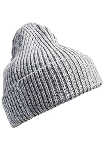 Men's 406490/8m49 Beanie Hat, Gray, One Size