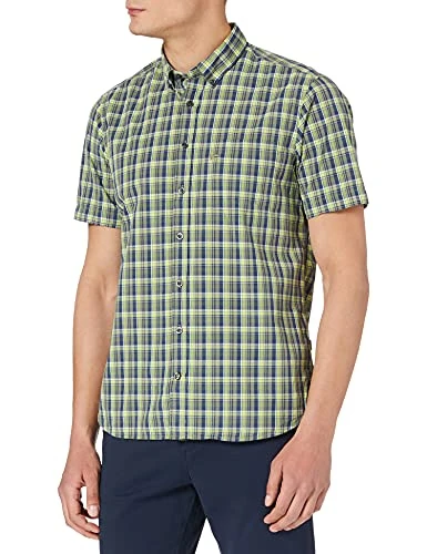 Men's 4092145S47 Shirt, Leaf Green, S