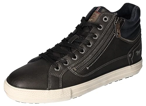 Men's 4129-502 Hi-Top Trainers, Graphit, 44