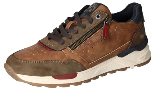 Men's 4186-306 Sneaker, Light Brown, 8 UK