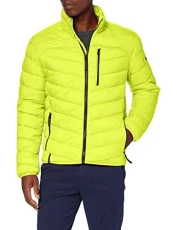 Men's 4308004e5261 Quilted Jacket, Lime, 26
