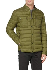 Men's 4309004e5223 Quilted Jacket, Olive Green, 50