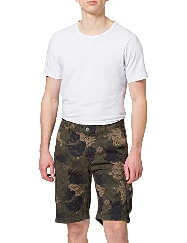 Men's 4968005U85 Bermuda Shorts, Leaf Green, 48H