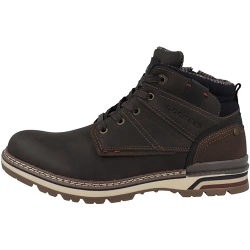 Men's 49WY001 Fashion Boots, Chocolate, 11.5 UK