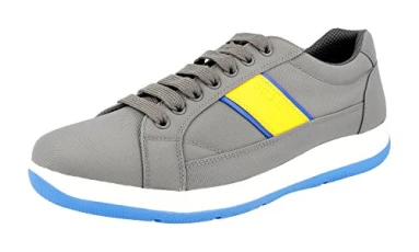 Men's 4E2987 OQ6 F0DI7 Grey Fabric Trainers/Sneaker UK 9.5 / EU 43.5 Men's 4E2987 OQ6 F0DI7 Grey Fabric Trainers/Sneaker UK 9.5 / EU 43.5