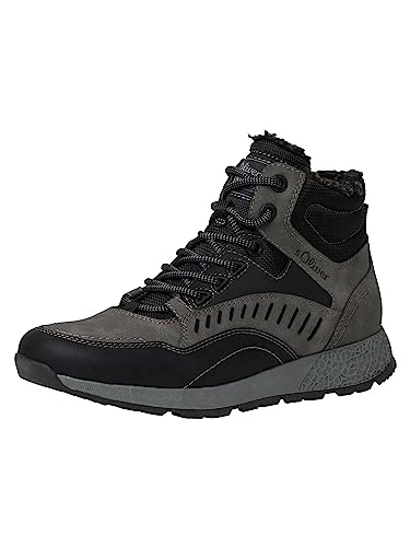 Men's 5-16236-41 Snow Boot, Black Comb, 9 UK