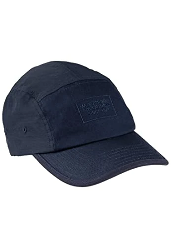 Men's 5 Panel Cap Made from a Mix of Materials Baseball, darkblue, One Size
