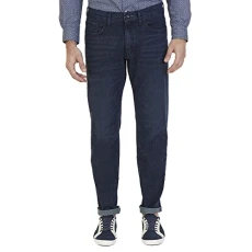Men's 5 Pocket Relaxed Fit Stretch Jean, Pure Adriatic Sea Wash, 40W x 34L