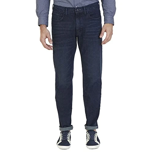 Men's 5 Pocket Relaxed Fit Stretch Jean, Pure Adriatic Sea Wash, 40W x 34L