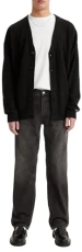 Men's 551Z Relaxed Straight Long Bottoms, Midnight Impressions, 30 W/30 L