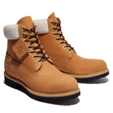 Men's 6 Inch Premium BT WP Waterproof Boots Wheat Nubuck Leather A2GMD Men's UK 7, EUR 41