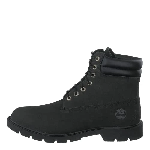 Men's 6 Inch WR Basic Fashion Boots, Black Nubuck, 10.5 UK