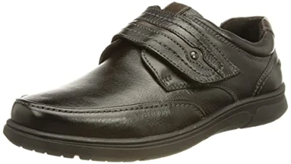 Men's 630013-01_45 Loafer Flat, Schwarz, 12 UK