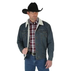 Mens 74256rt Denim-jackets, Denim/Rustic Sherpa, XL UK Mens 74256rt Denim-jackets, Denim/Rustic Sherpa, XL UK