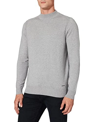 Men's 7700-85520 Sweater, lightgrey, M