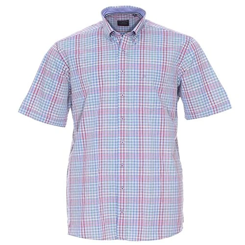 Men's 962397900 Casual Shirt, Red (Rot), Collar Width: 40 cm (Size: Medium)