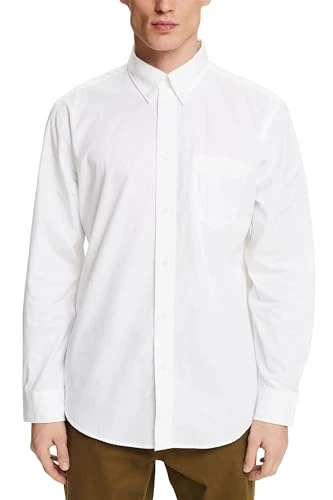 Men's 993ee2f310 Shirt, 100/White, L