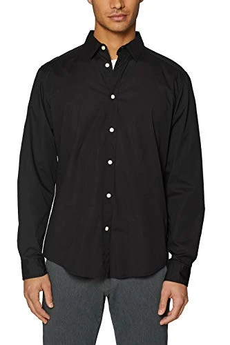 Men's 998ee2f800 Casual Shirt, Black (Black 001), Small