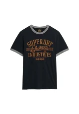 Men's ac Ringer Workwear Graphic tee c1-Printed t Shirt (Medium), Navy Blue Eclipse Grey Athletic Heather, XXL Men's ac Ringer Workwear Graphic tee c1-Printed t Shirt (Medium), Navy Blue Eclipse Grey Athletic Heather, XXL