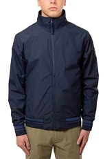 - Men's Active Nylon Bomber Jacket, blue, S - Men's Active Nylon Bomber Jacket, blue, S
