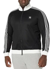 Men's Adicolor Classics Beckenbauer Track Top, Black/White, L Men's Adicolor Classics Beckenbauer Track Top, Black/White, L