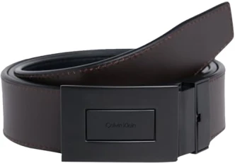 Men's ADJ/REV FORMAL PLAQUE 35MM K50K511561 Adj/Rev Belt, Black (Ck Black Smooth/Dark Brown Smooth), 95 Men's ADJ/REV FORMAL PLAQUE 35MM K50K511561 Adj/Rev Belt, Black (Ck Black Smooth/Dark Brown Smooth), 95