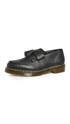 Men’s Adrian Black Virginia Trainers, Black (Black), 9 UK 43 EU