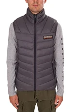 Mens Aerons V 2 Vest Dark Grey Solid S Mens Aerons V 2 Vest Dark Grey Solid S
