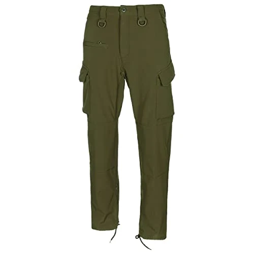 Men's Allround Softshell Trousers OD Green Size 3XL