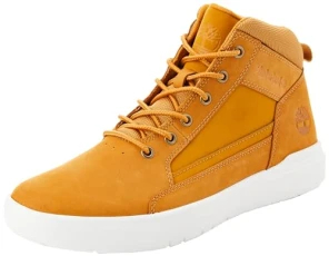 Men's Allston Mid Sneaker, Wheat Nubuck, 9 UK Men's Allston Mid Sneaker, Wheat Nubuck, 9 UK