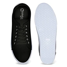 Men's Ambleside Canvas Trainers - Black - 8.5 UK Men's Ambleside Canvas Trainers - Black - 8.5 UK