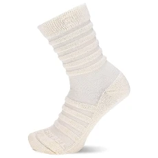 Men's and Women's After Sport Reverse Terry Crew Socks-1 Pair Pack-Soft & Cushioned Comfort, Cream, Small-Medium Men's and Women's After Sport Reverse Terry Crew Socks-1 Pair Pack-Soft & Cushioned Comfort, Cream, Small-Medium